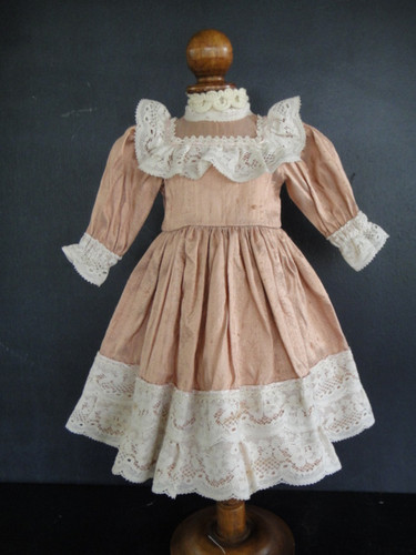 Pink silk dress for - silk,