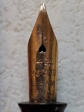 Vintage Fountain Pen 14CT Gold Nib, M+C Ltd.