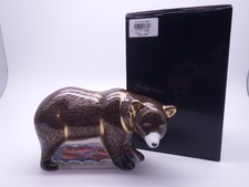 ROYAL CROWN DERBY GRIZZLY BEAR