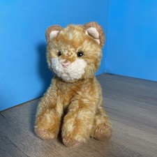 Russ Berrie Whiskers Ginger Cat Soft Toy 