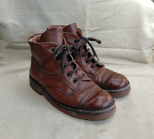 Vintage tan brown - tan, leather