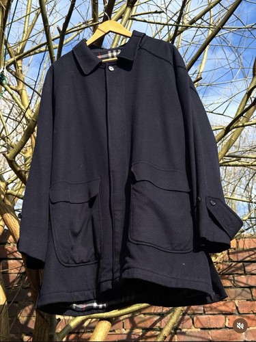 Vintage 80s burberry - burberry, wool