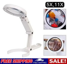 5X/11X Magnifying Glass With 8