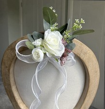 Wedding Pew End Flowers with