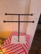 Black & White Enamel Metal