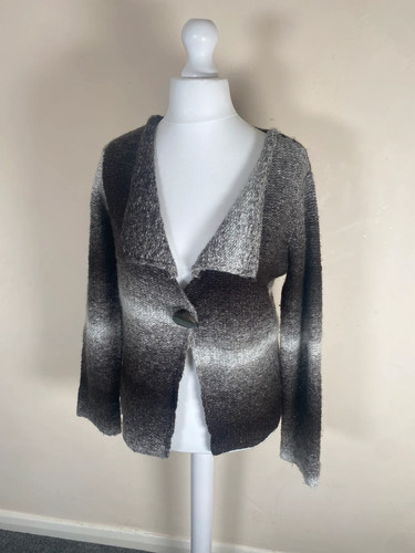 Per una chunky knit cardigan - una,