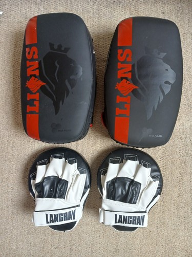 Lions thai kick pads strike - lions,