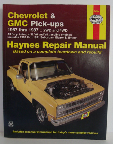 Haynes repair manual - haynes, (24064)