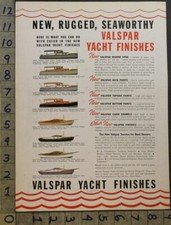 1938 VALSPAR YACHT MOTORBOAT