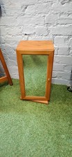 Wooden Double Sided Mirror Table Top Jewellery Wardrobe. Rotates Both Ways.