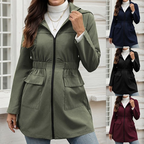 Women casual zip hooded - casual,