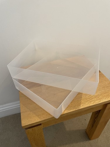 Clear transparent boxes - 2, clear/transparent