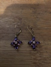 9CT Yellow Gold Amethyst &