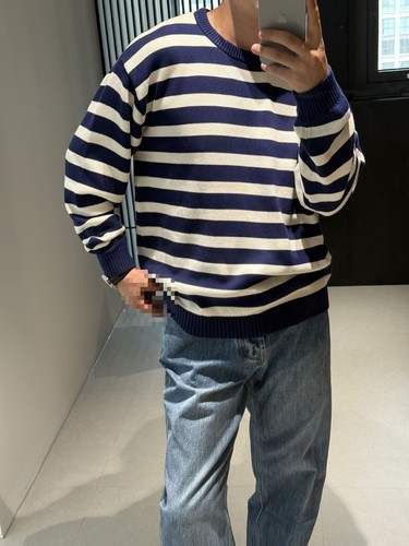 Mens striped jumper 100 - jumper, 100%