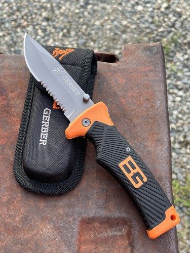 Gerber bear grylls folding - gerber,