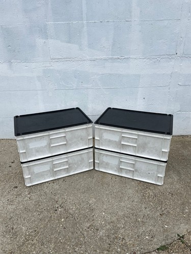 46ltr used plastic storage - x,