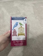 Spell Binders Bird Sanctuary Die Cutting Dies Embossing Machine DIY