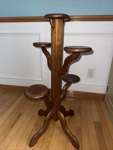Vintage tier pedestal - 5, table