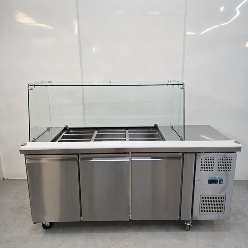 Gastronorm saladette counter - saladette,