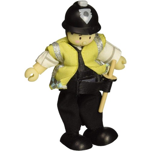 Toy van policeman budkin - le,