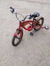 Vintage Schwinn Elm 12" Wheel Kids Girls Bike Bicycle With Stabilisers Age 3+ 