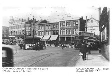 PAMLIN PRINTS POSTCARD OLD WOOLWICH BERESFORD SQUARE UNUSED VERY GD MINT