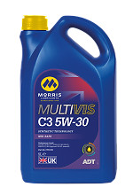Morris Lubricants Multivis C3 ADT 5W30 Fully-Synthetic Motor Engine Oil 5LT 