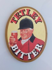 Tetley Bitter - Cricket Sponsor - Vintage Beer Mat