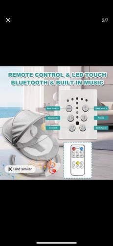 Bluetooth electric baby - electric, swing