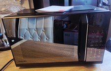 Toshiba Black Mirror Microwave
