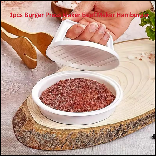 Burger press maker beef - burger,
