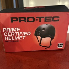 Pro-Tec Helmet Prime Black large child’s small adult size xs/s 52-56 cms unused