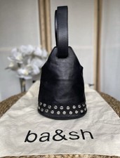 Ba&sh soft black leather