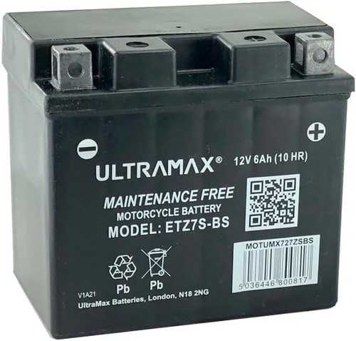 Ultramax etz7s 12v motorcycle - ultramax,