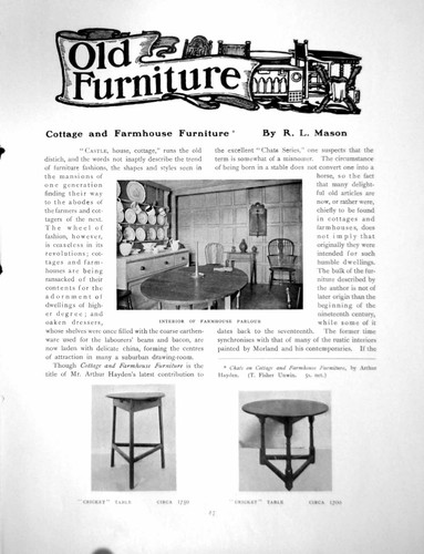 Old print cottage - old,