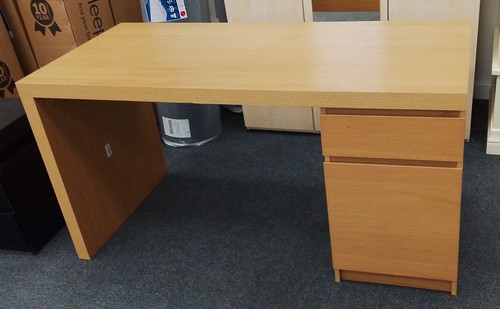 Ikea oak effect - ikea, desk