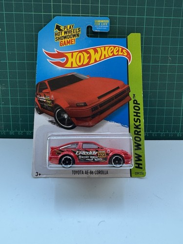 Hot wheels toyota 86 - hot, ae-86