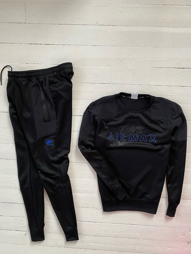 Men black tracksuit nike - black,