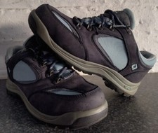 Demon Waterproof Hiking Walking Boots Slate Grey Blue Nubuck Leather UK 6 EUR 39