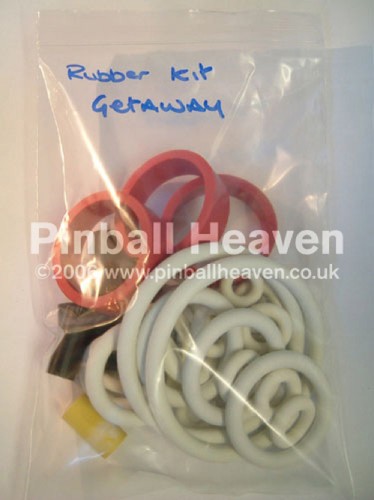Getaway pinball rubber kit - getaway,