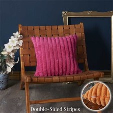UK Faux Fur Striped Plush