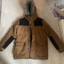 Next Brown Age 12 Winter Coat