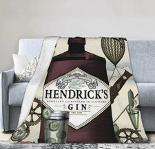 Hendricks Gin Blanket Flannel