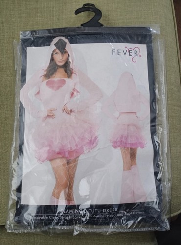 Fancy dress outfit flamingo - dress,