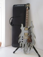 Rare Lefty Minarik Inferno Cherub Cracked Mirror Electric Guitar