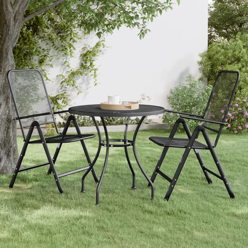 Walplus anthracite metal mesh - anthracite,