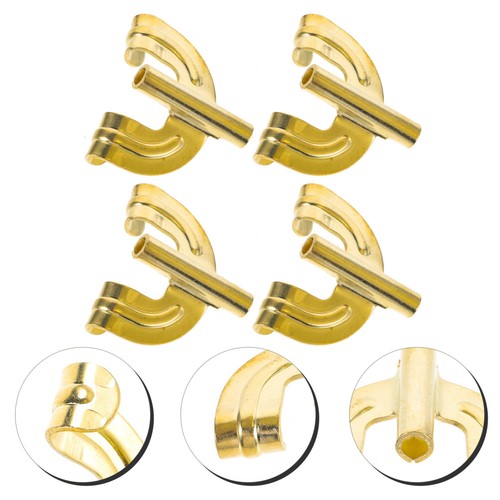 4pcs golden metal drum claw - 4pcs,
