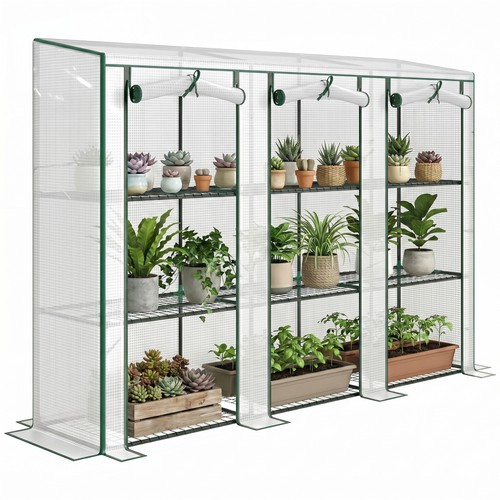 Outsunny tier lean mini - lean-to,