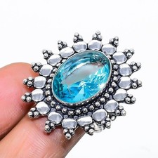 Aqua Aquamarine Gemstone