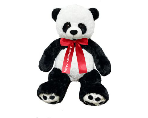 Large foot panda teddy bear - large,